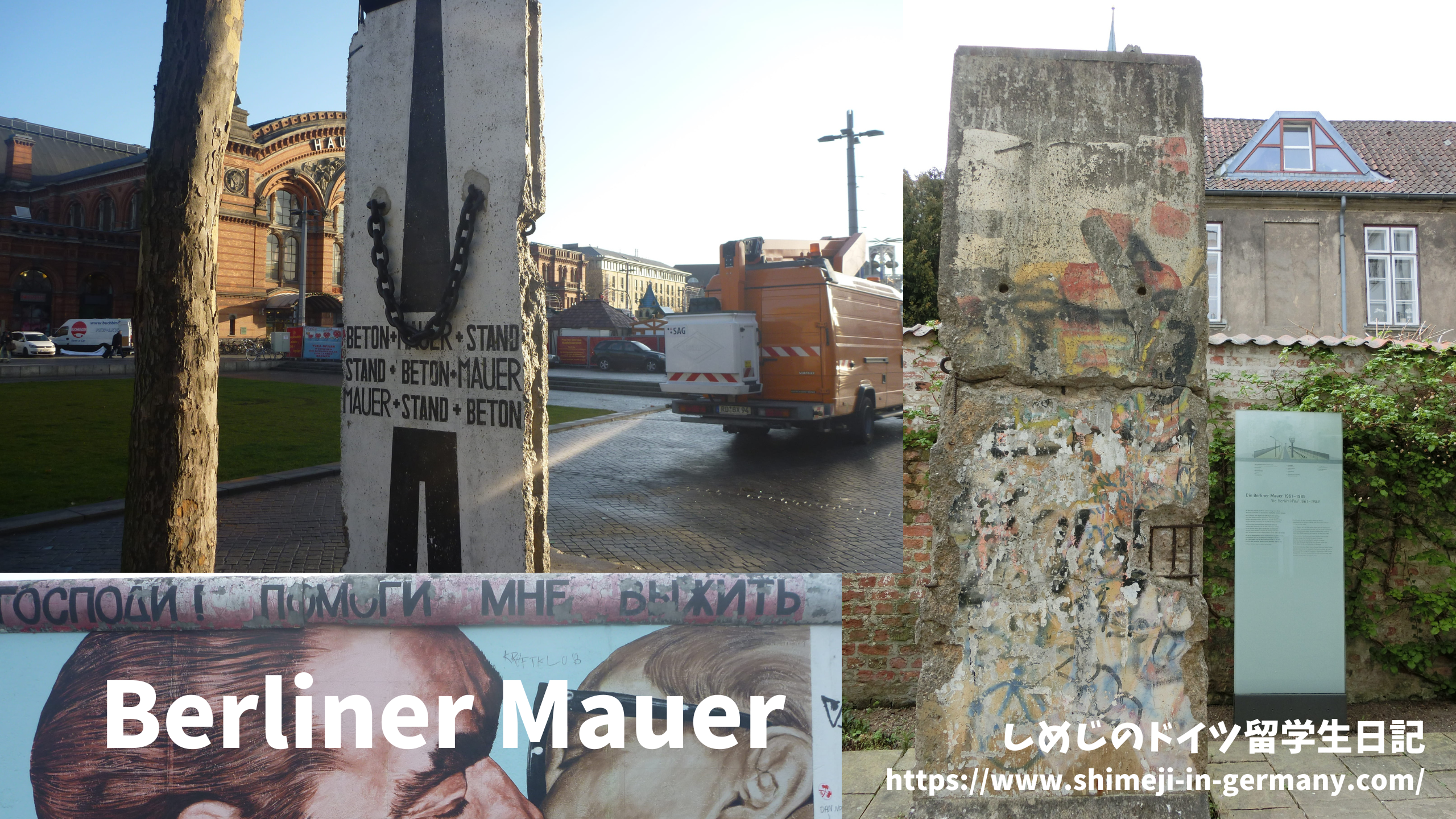 Berliner Mauer überall